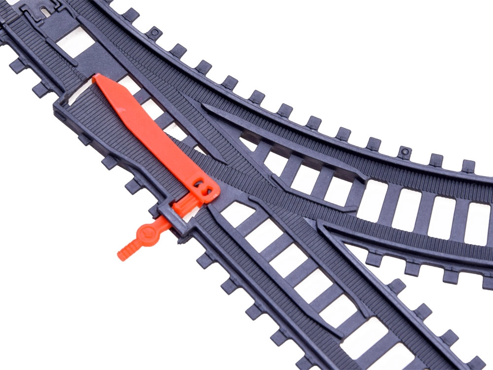 Electric Train Set Crane 4 Wagons