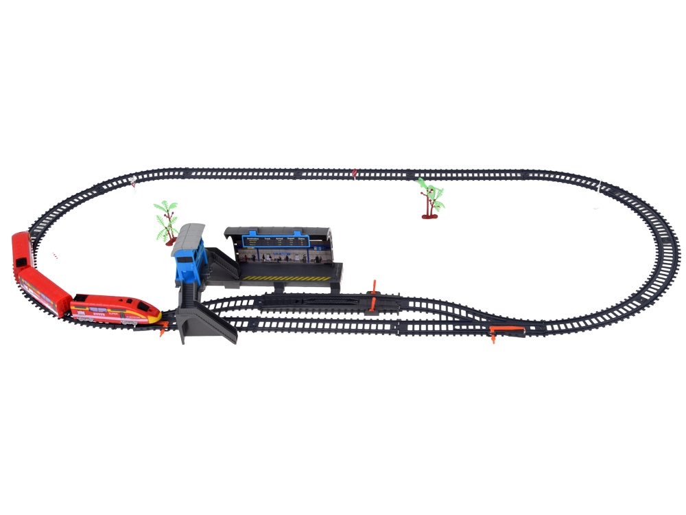 Electric Train Set Station Platform Tracks