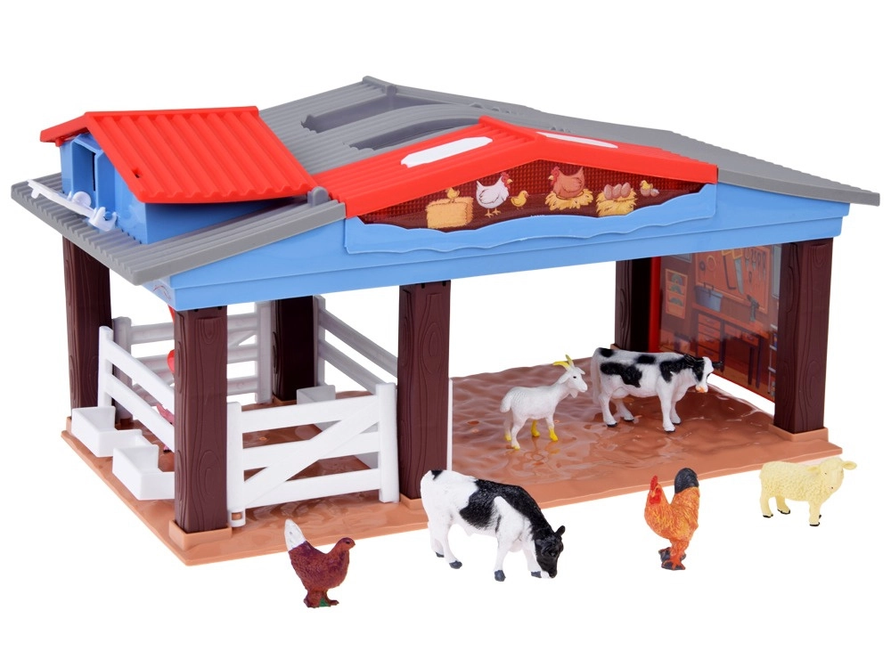 Children`s Farm Set with Animals  Tractor