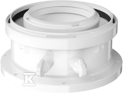 Junkers Coaxial Adapter 60/100 7738112636 4057749743121