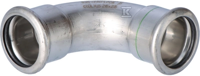 KNEE 28MM-90ST INOX PRESS 1609068115 8711985152166