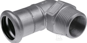 KNEE 18X1/2 GZ INOX PRESS 1609070002