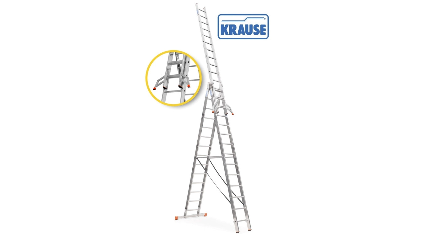 Ladder KRAUSE TRIBILO MONTO 3X14 129727