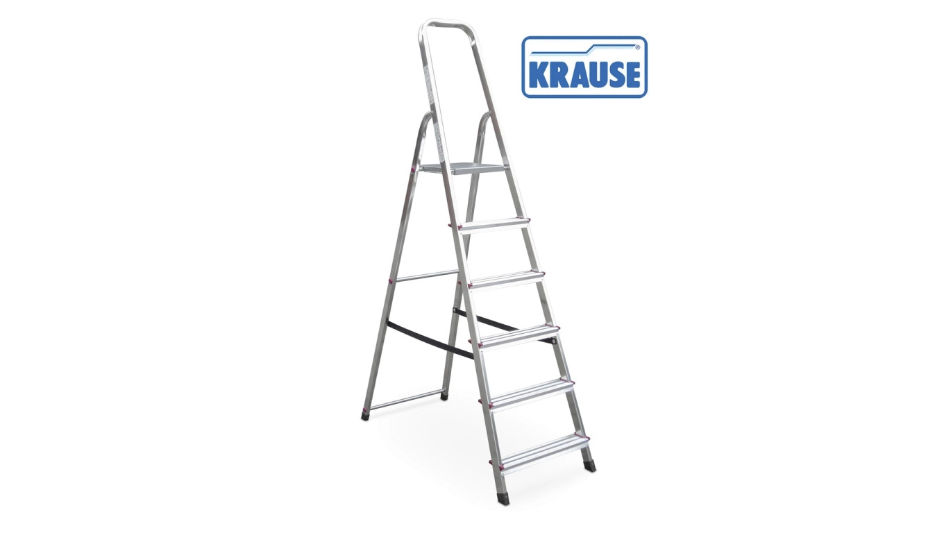 Krause Corda Drabina wolnostojąca jednostronna aluminiowa