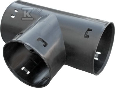 PVC DRAINAGE TEE DN/FROM 125X100/90 1624621990