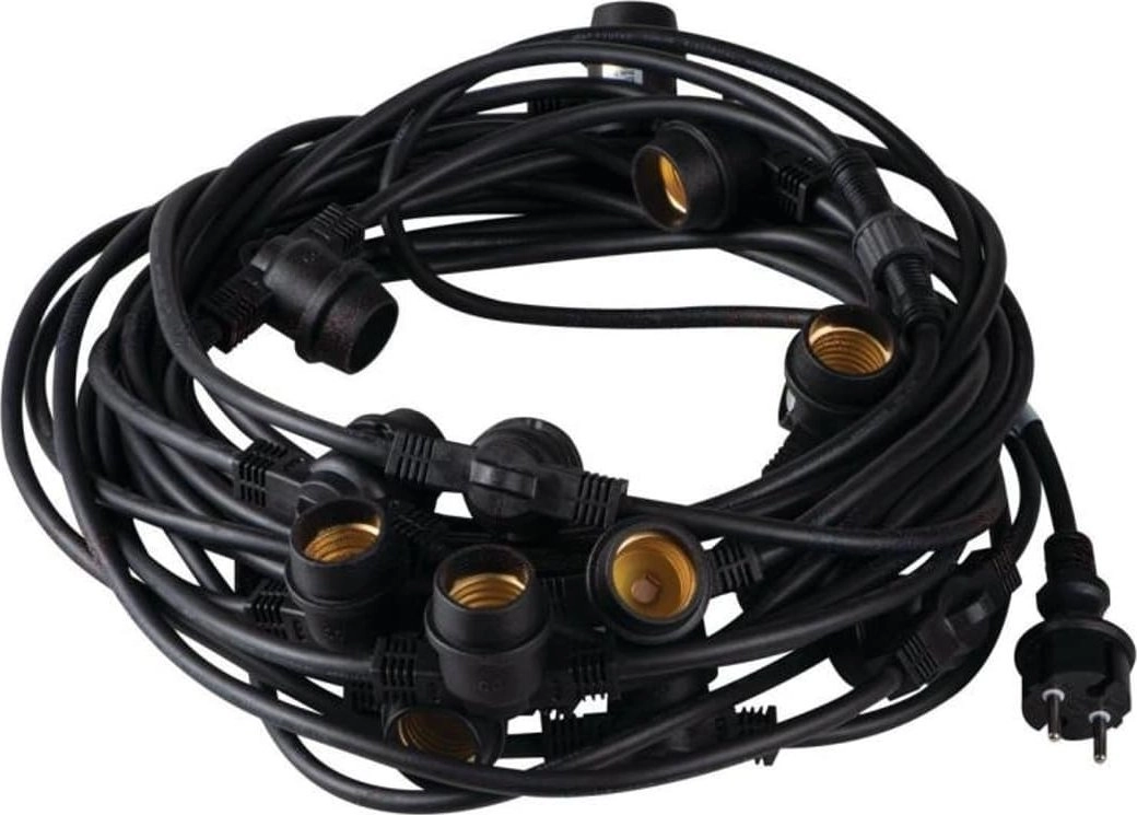 LED light garland E27 GRL 15M15E27-B