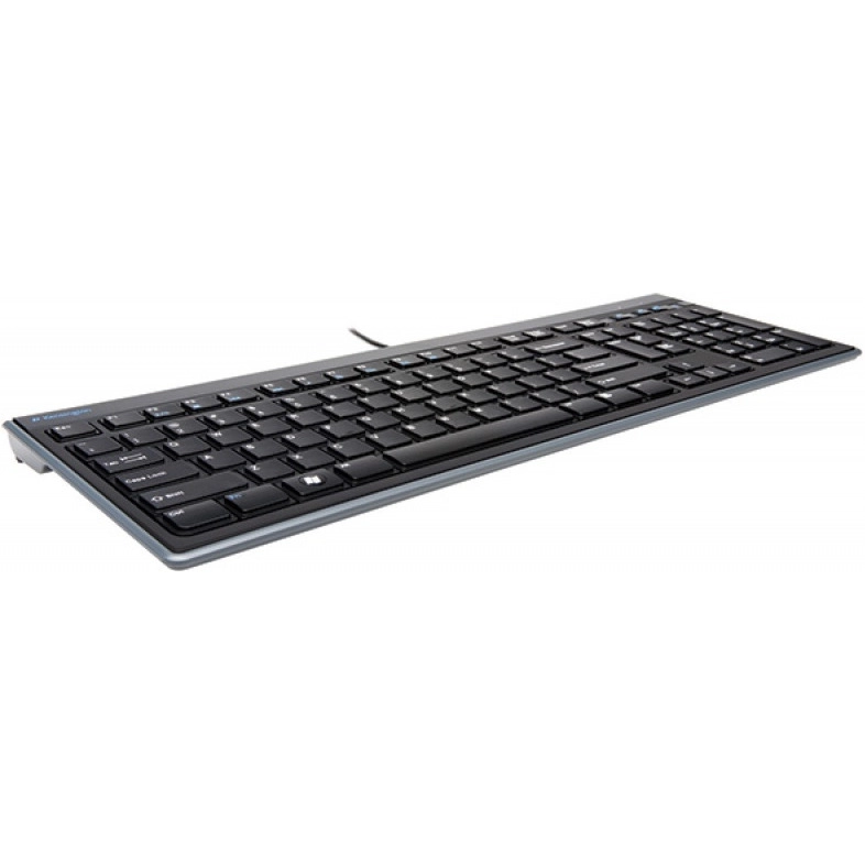 Kensington Advance Fit tastatūra Birojs USB QWERTY US International Melns