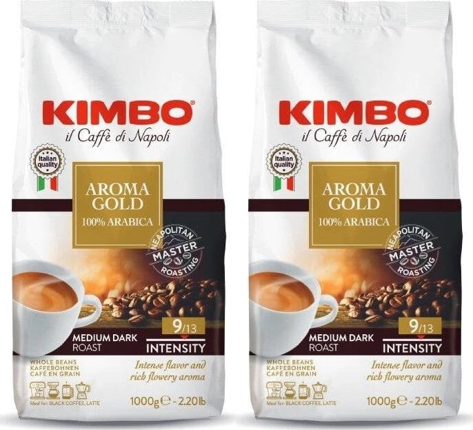 Kawa ziarnista Kimbo Aroma Gold 2