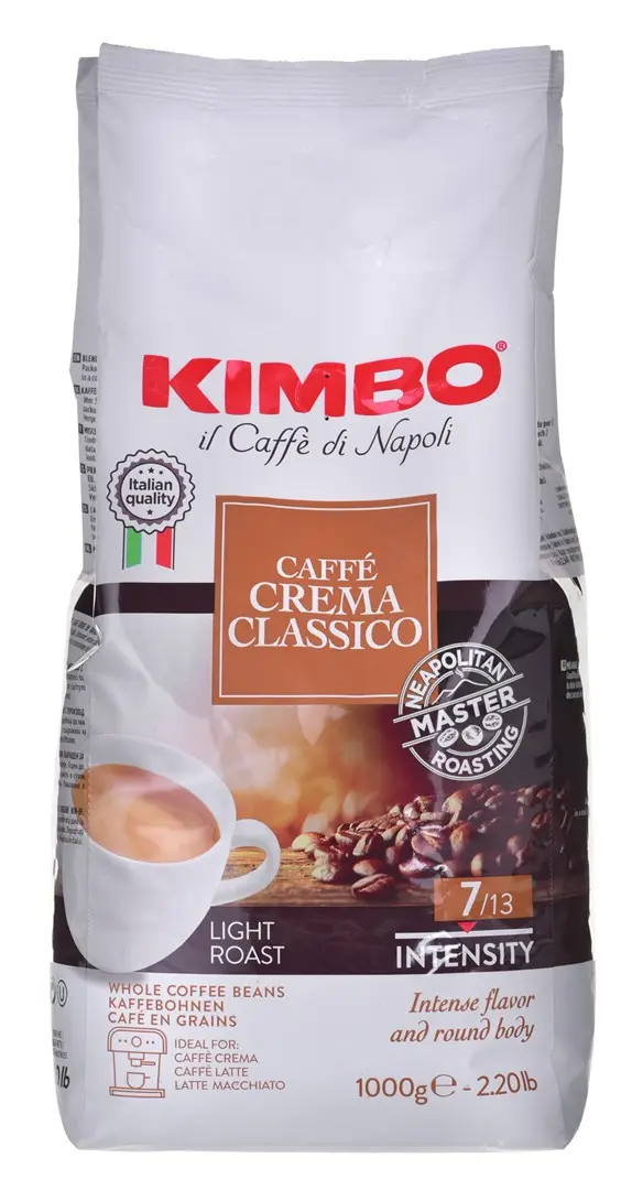 Kimbo Caffe Crema Classico 1kg Bohnen