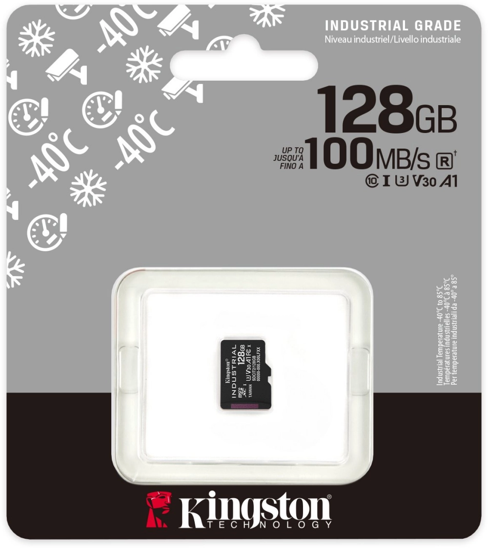 Kingston Technology 128GB microSDXC Industrial C10