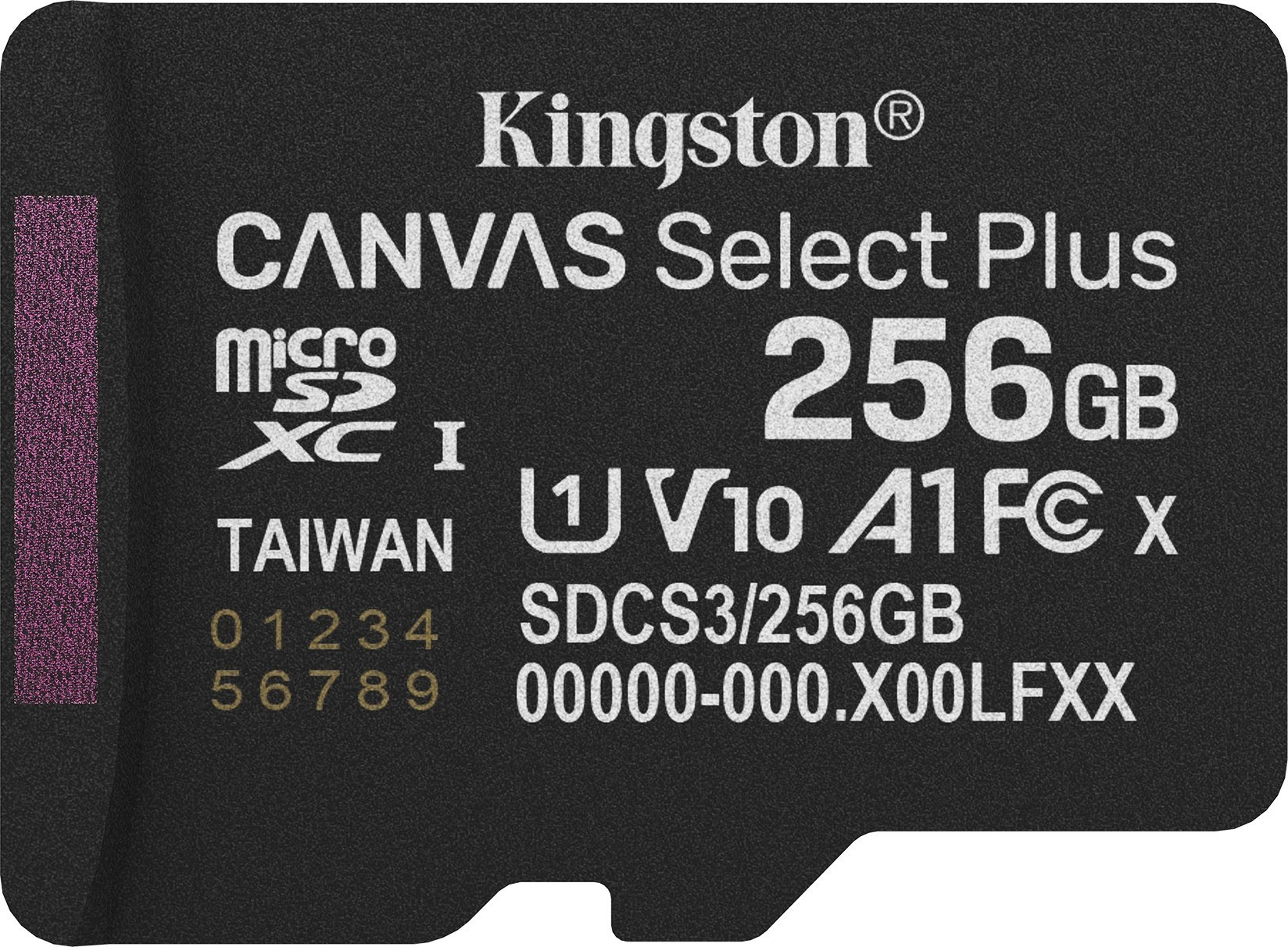 Kingston Technology 256GB micSDXC Canvas Select