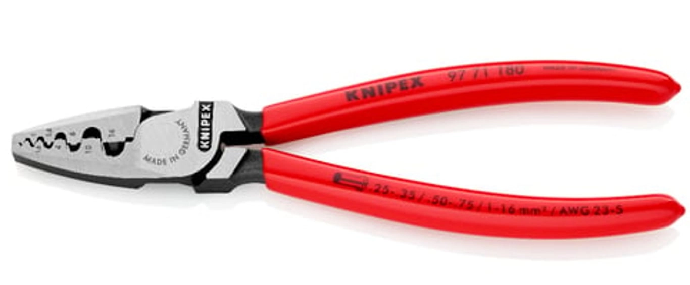 Knipex 97 71 180 crimping tool