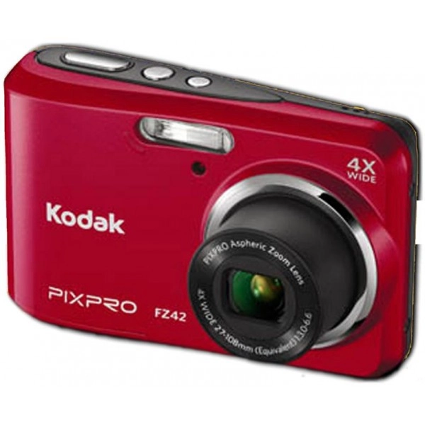 KODAK FZ42 Compact Camera Red FZ42
