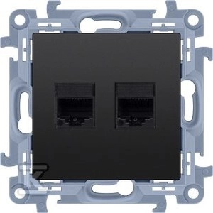 Kontakt-Simon Double RJ45 computer socket  category