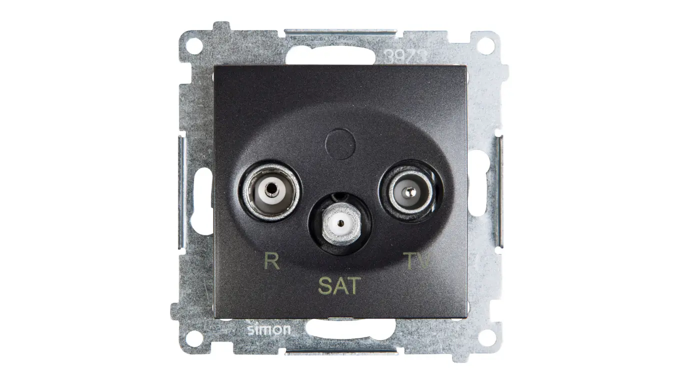 Kontakt-Simon Antenna socket SIMON54 RTV/SAT end