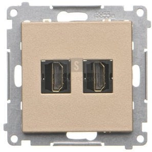 TGHDMI2.01/114 Simon 55 Double HDMI