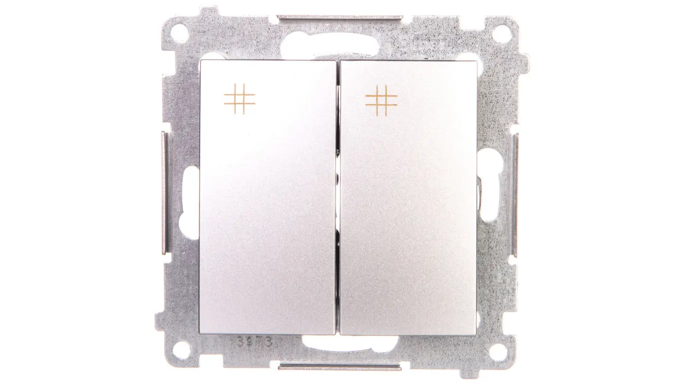 Kontakt-Simon Cross switch Simon 54 double