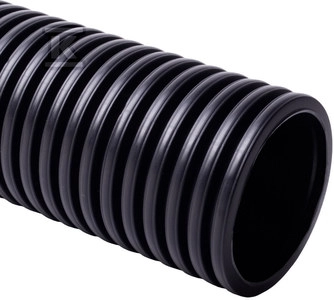Corrugated sheath tube fi110mm black KOPOFLEX