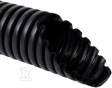 Corrugated marigold pipe with UV wire