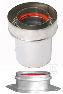ADAPTER DN 60/100 - BOILER WITH