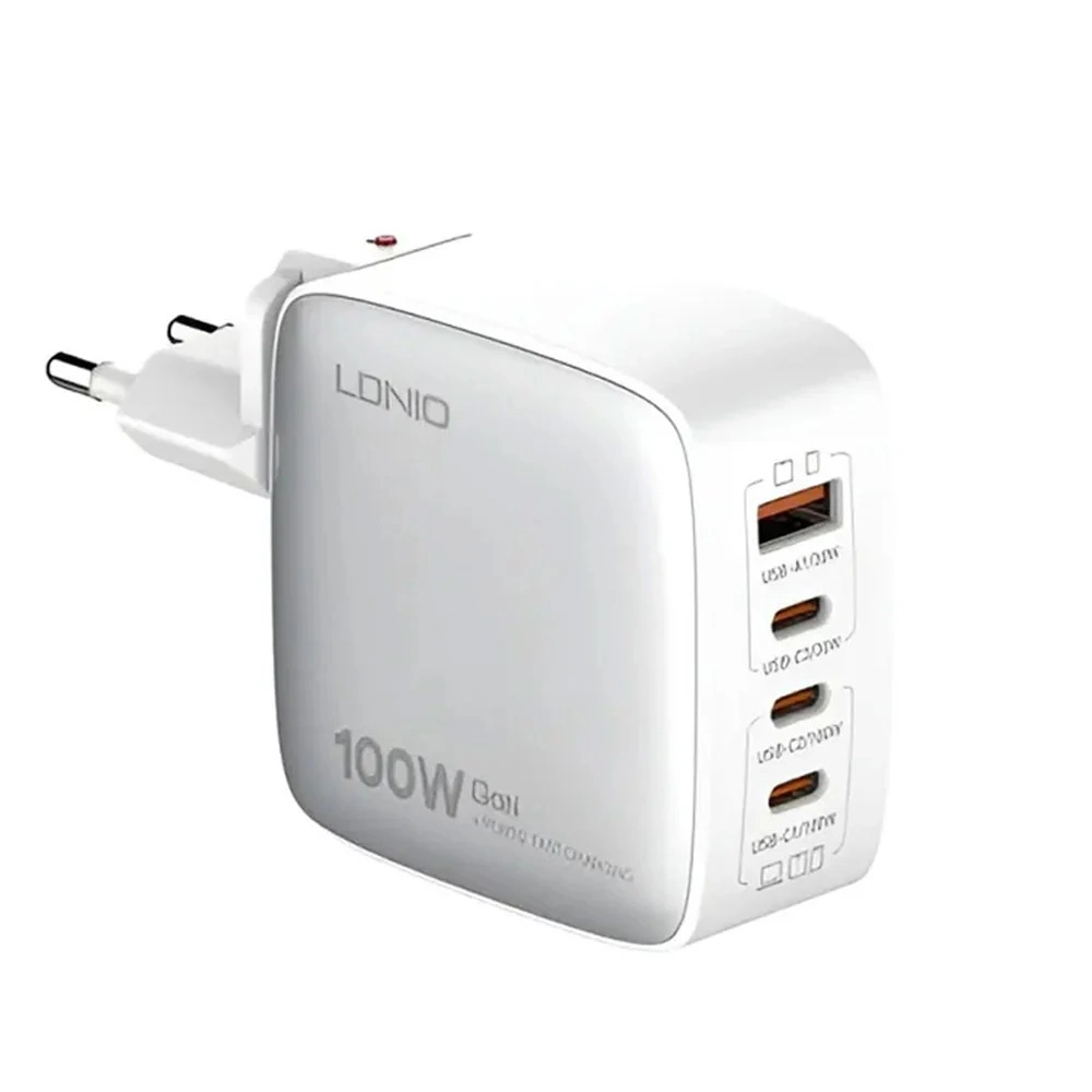 LDNIO CHARGER 4 PORT (1A3C) 100W