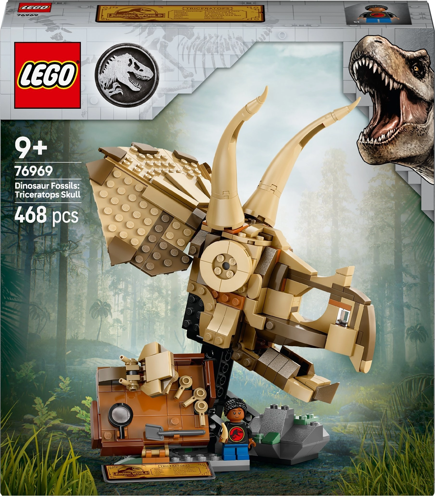 Jurassic World Dinosaur Skeletons: Triceratops Skull