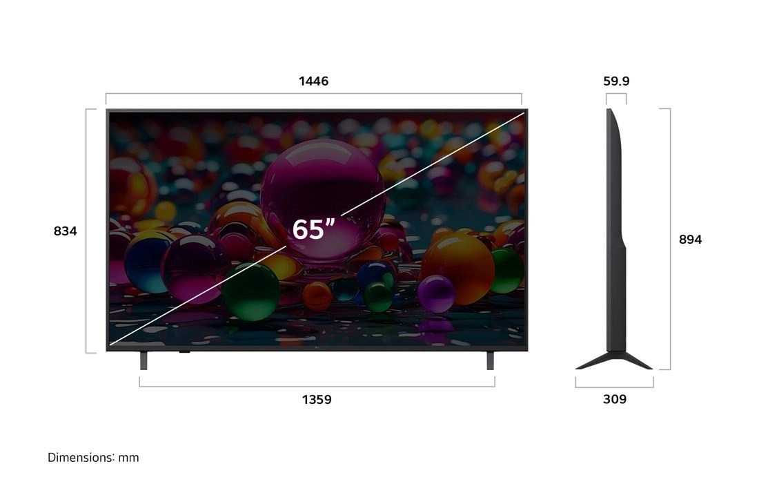 LG 65UA75003LA 65inch 4K UA75 TV