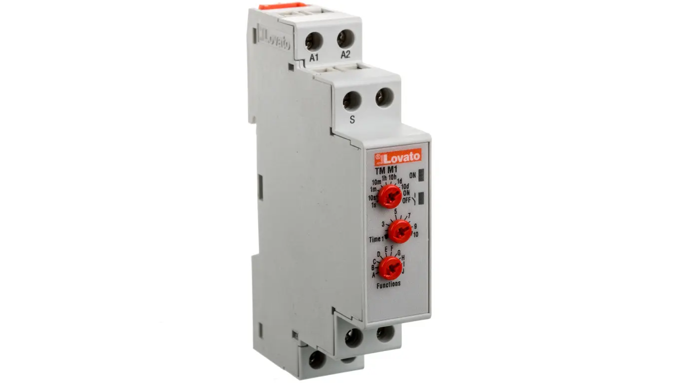 LOVATO Electric DIN Rail Mount Timer