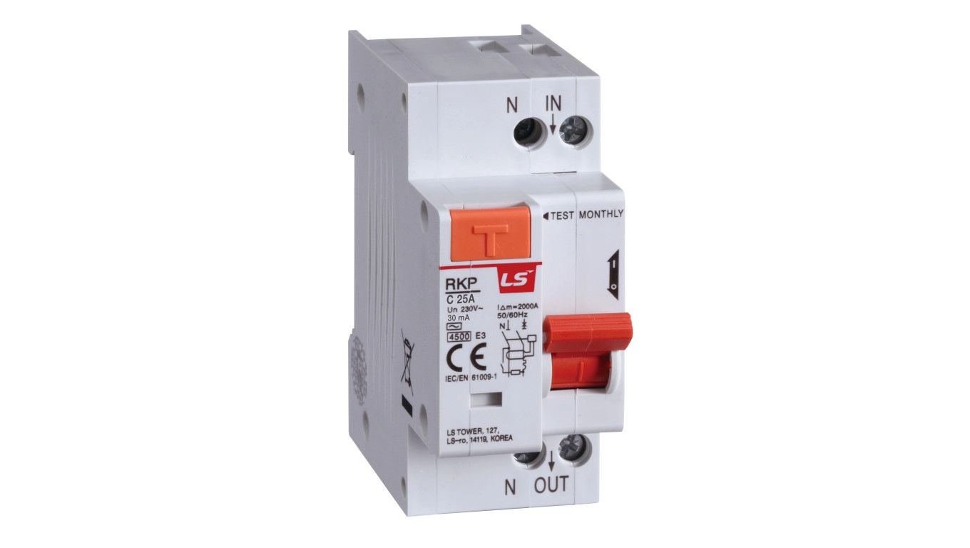 Differential coupling switch 2P B 16A