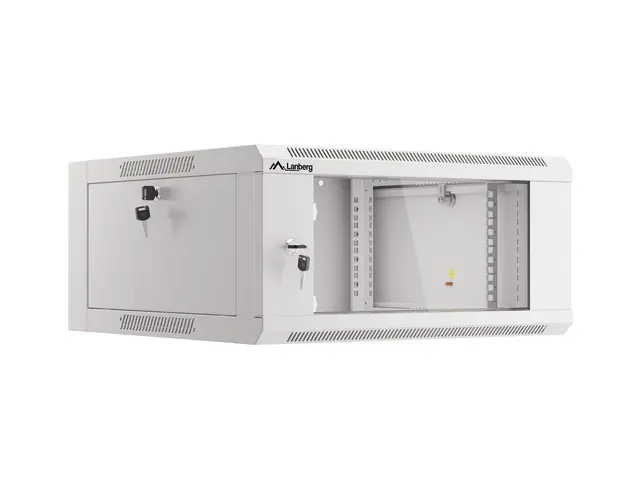 LANBERG 19inch wall-mounted rack 4U/570x600 demounted