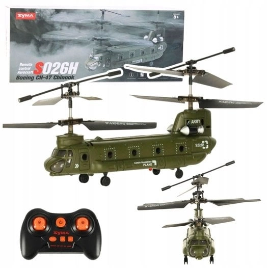 Lean Toys RC Helicopter Remote Control