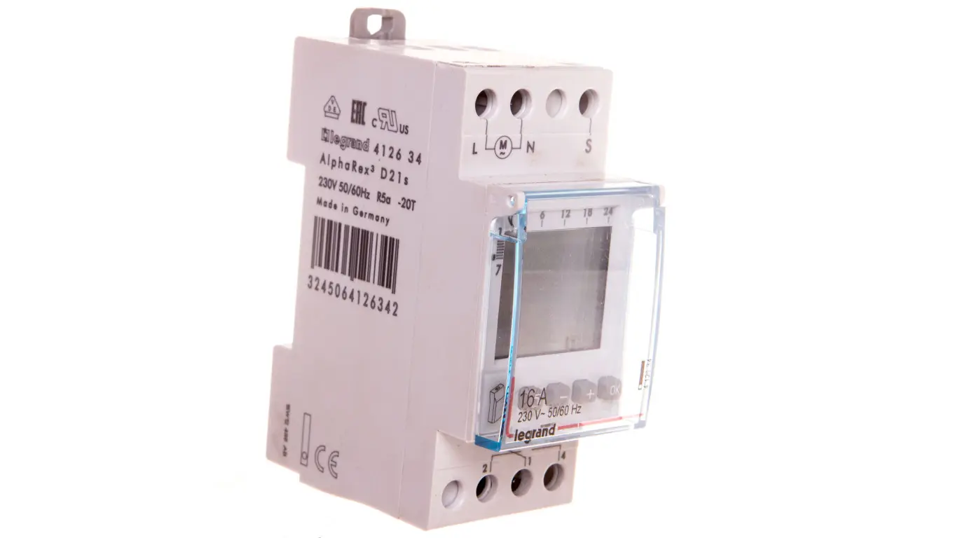 Legrand Control Clock 16A Digital Weekly