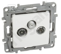 Legrand RTV-SAT antenna socket Niole terminal