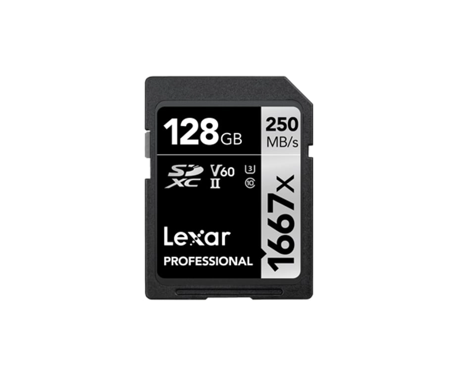 Lexar memory card SDXC 128GB Professional