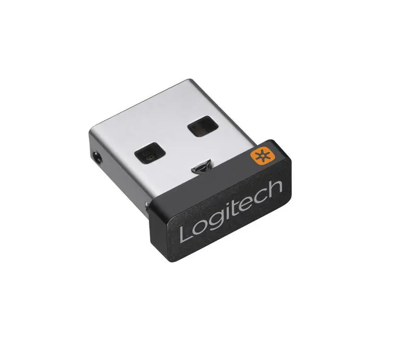 Logitech USB Unifying Receiver USB Receiver 9 mm 6 mm 15 mm 1.23 g Black Silver (910-005235)