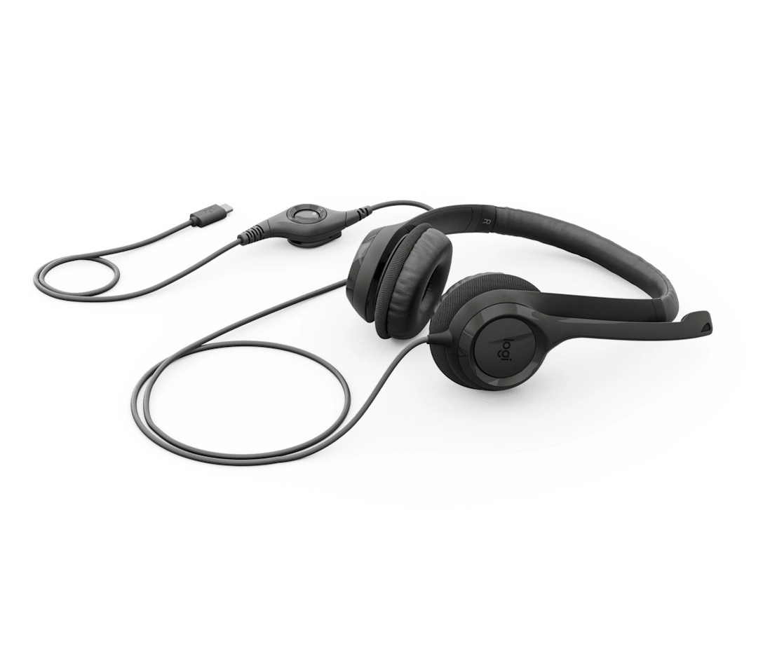 Logitech H390 Stereo USB-C Headset -