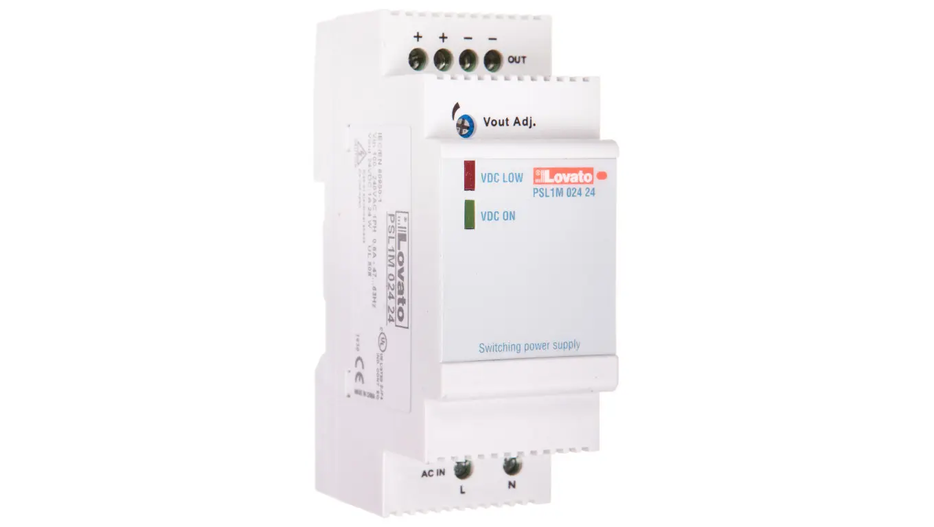 Single Phase Power Supply 100-240V AC/24V