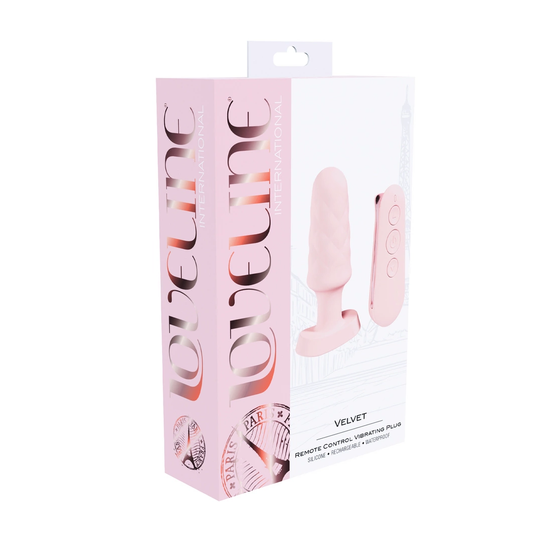 Loveline Velvet Paris Series Remote-Control Plug