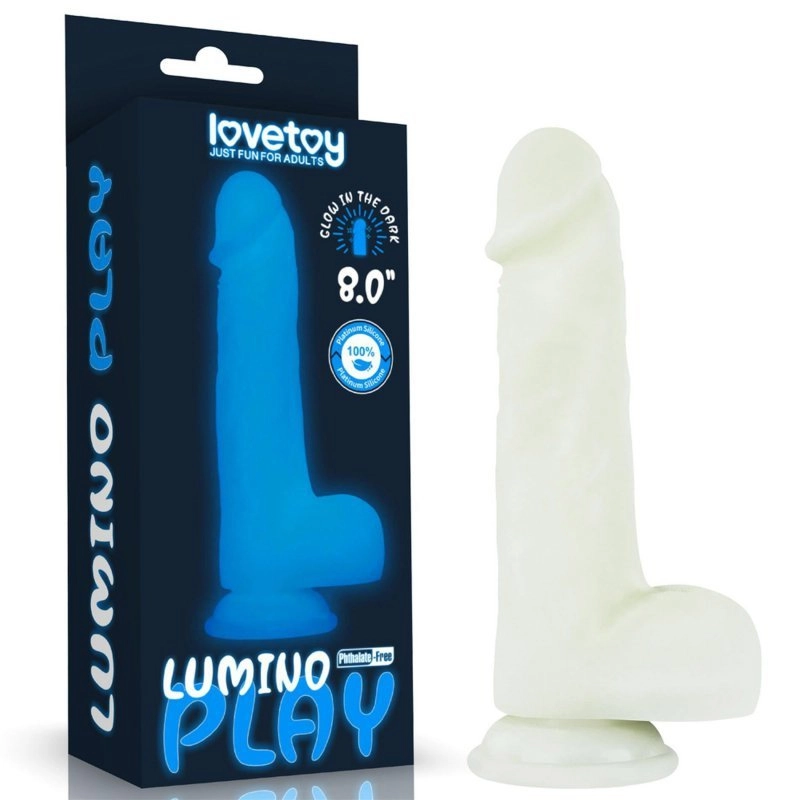 8.0" LUMINO PLAY SILICONE DILDOS