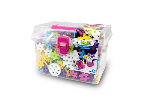 Klocki Meli Basic Constructor Pink Travel