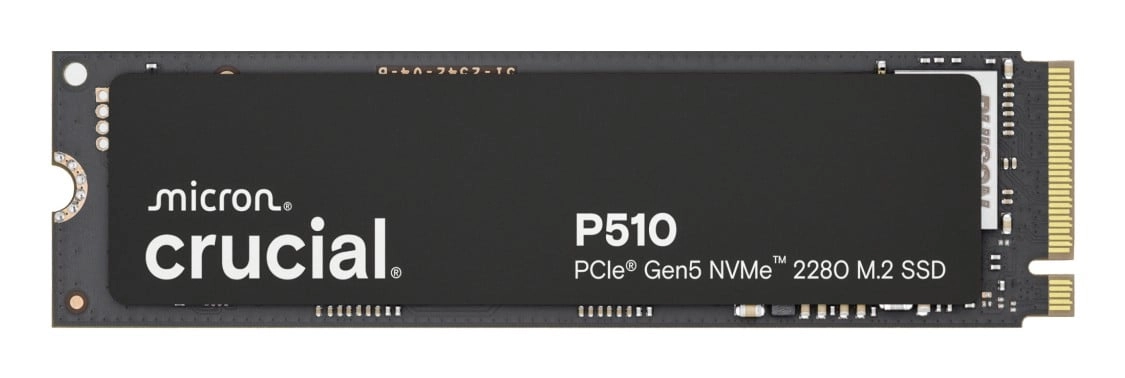 Crucial P510 2TB  SSD black  PCIe