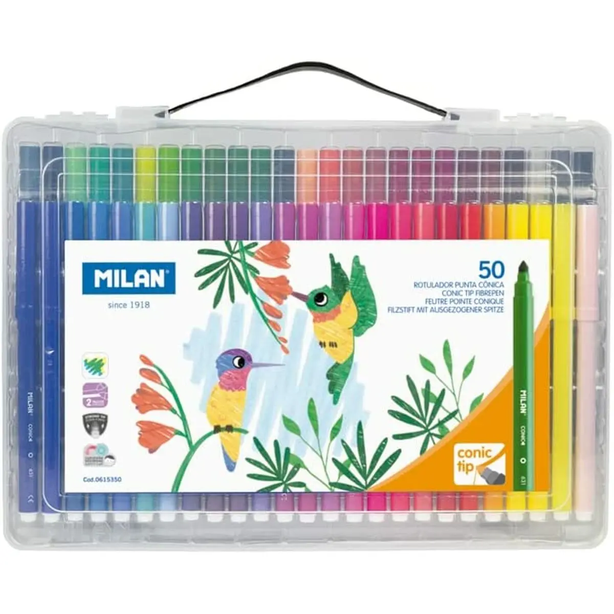 Milan Markers 50 colors in a