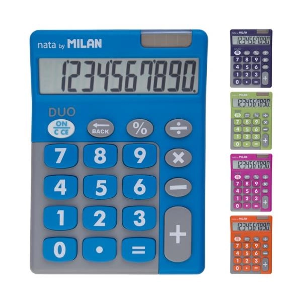 Milan Duo calculator Desktop Basic Assorted