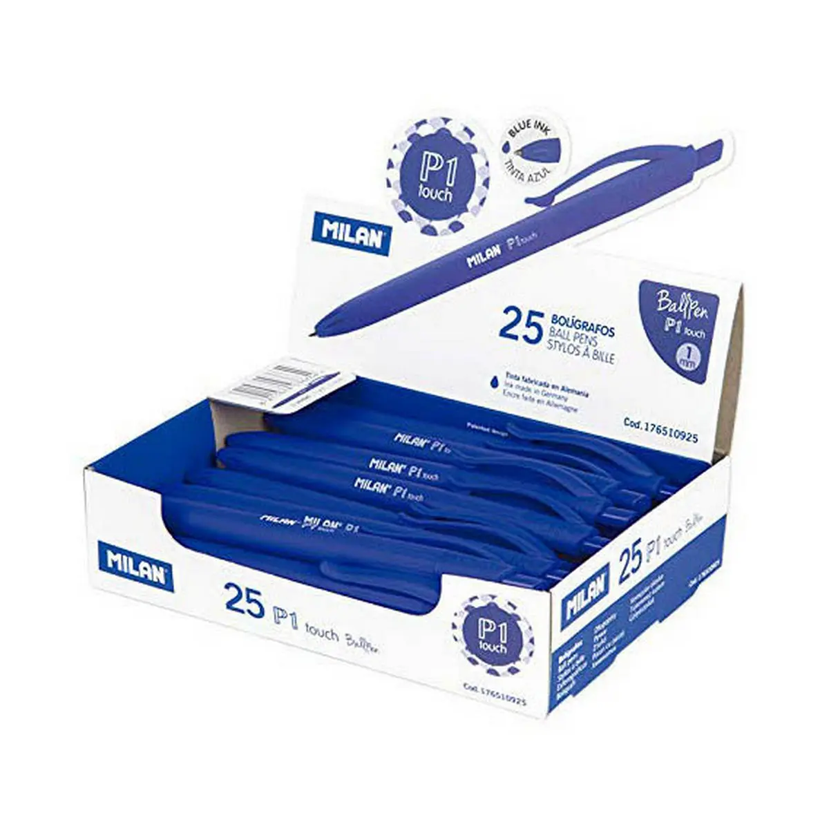 Milan P1 Rubber Touch ballpoint pen