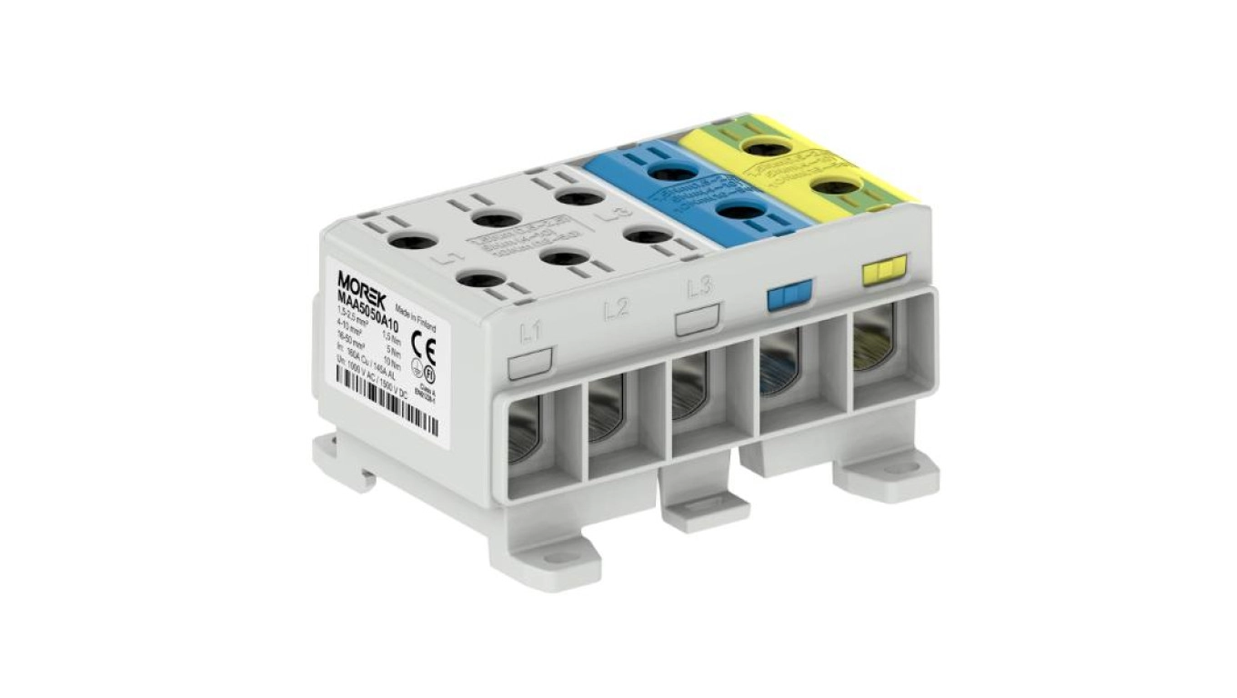 MOREK Connector OTL50-5x color gray  blue