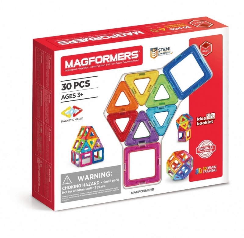 Magformers Klocki magnetyczne Basic 30 el