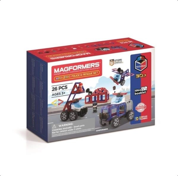 Magformers - Amazing Police Rescue set