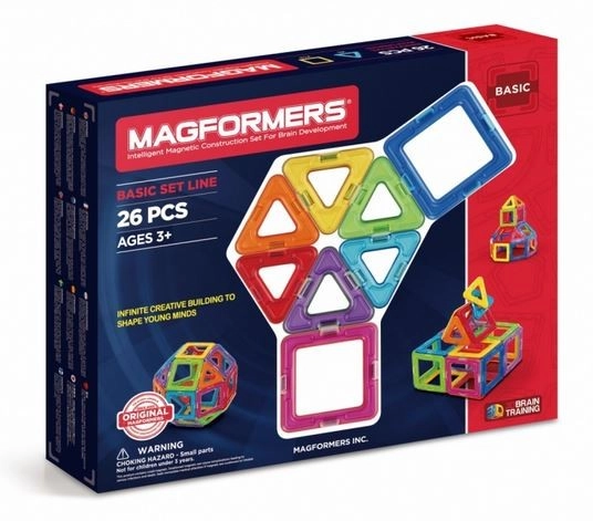 Dante Magformers - Klocki magnetyczne 26el