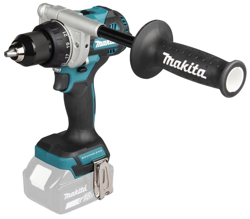 Cordless drill/driver DDF492Z  18 volts (blue/black