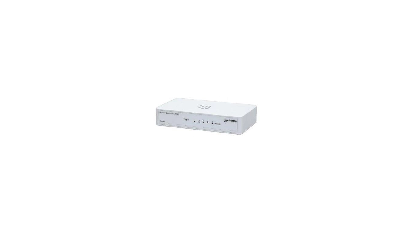 Manhattan 5-Port Gigabit Ethernet Switch Desktop